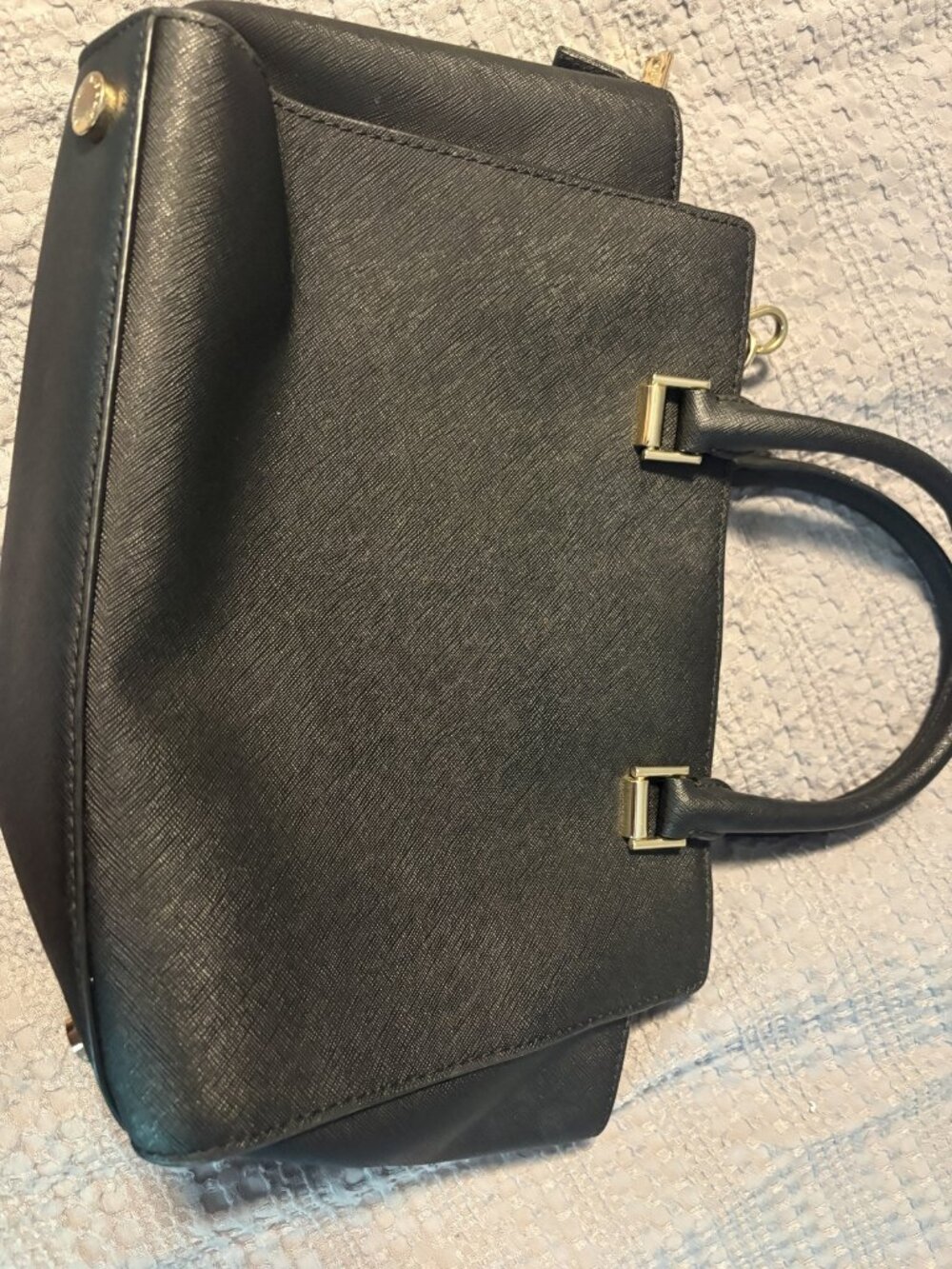 Michael kors Size ONE SIZE Structured Saffiano Leather Shoulder Bag - Picture 3 of 6
